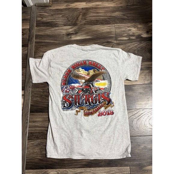 Sports Gallery Other - Biker Wear, T Shirt 72nd Sturgis Black Hills Rally North Dakota 2012 M 700